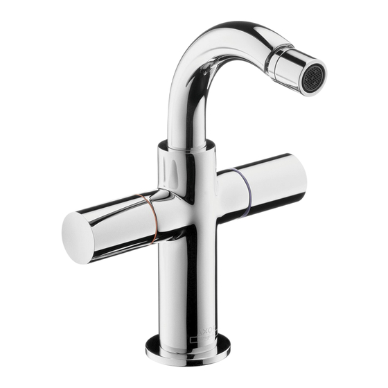 Hansgrohe AXOR Uno2 38222000 Mode D'emploi / Instructions De Montage