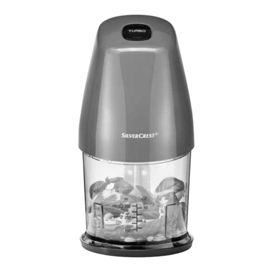 SilverCrest SMZ 260 I4 Mode D'emploi