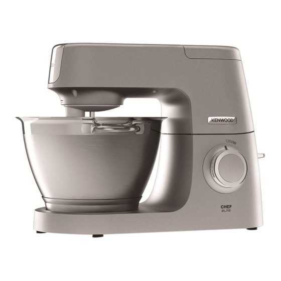 Kenwood Chef KVC51 Instructions