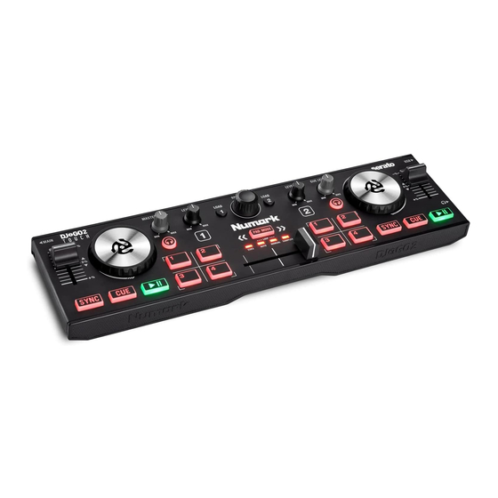 Numark DJ2GO2 Guide D'utilisation