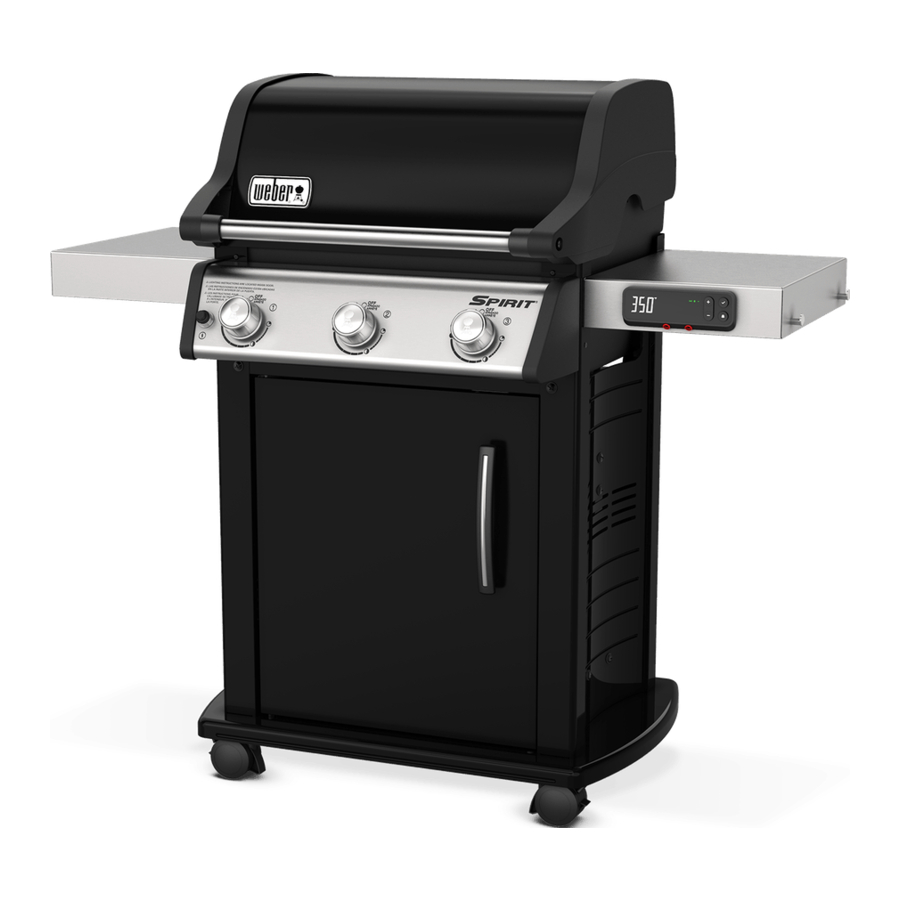 Weber Spirit EX-315 Manuels