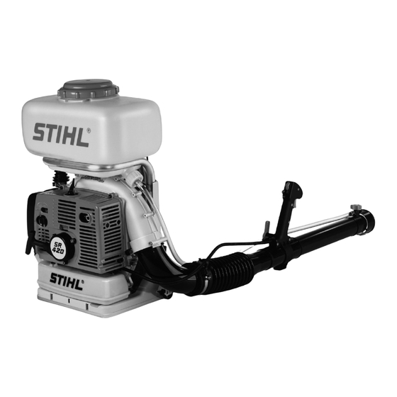 Stihl SR 320 Manuels