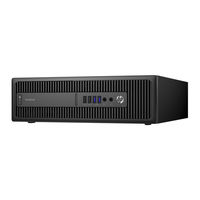 Hp EliteDesk 800 G2 Guide De Référence Du Matériel