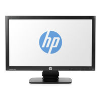 HP ProDisplay P222va Guide De L'utilisateur