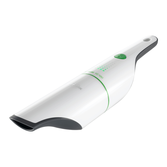 Vorwerk VC100 Mode D'emploi