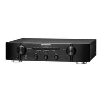 Marantz PM6005 Mise En Route