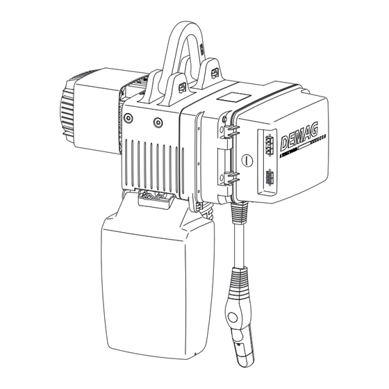 Demag DC-PRO 16-25 Notice De Montage Et D'entretien