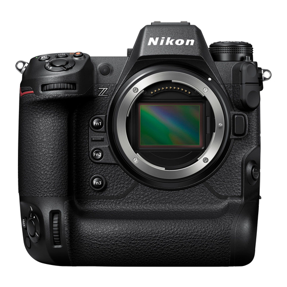 Nikon Z 9 Guide De Référence