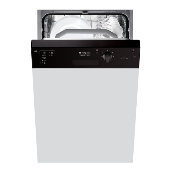 Hotpoint Ariston LSP 720 A B/HA Mode D'emploi