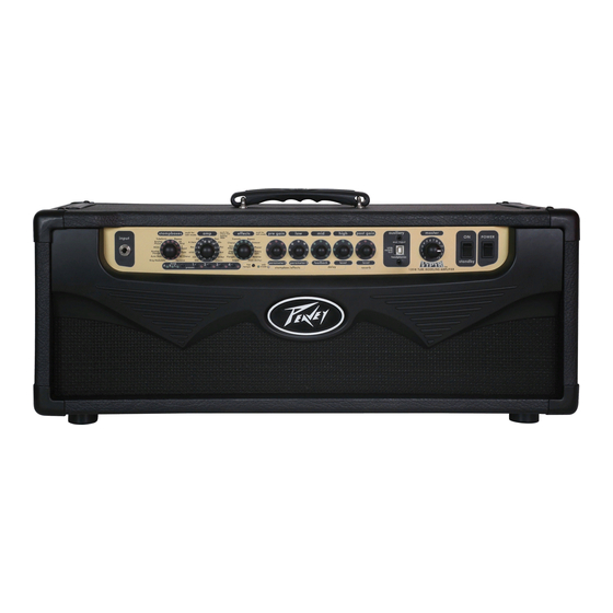 Peavey Vypyr - 120 Manuel De L'utilisateur