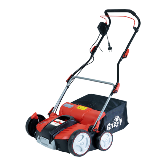 Grizzly ERV 1801-37 ZV Traduction De La Notice D'utilisation Originale