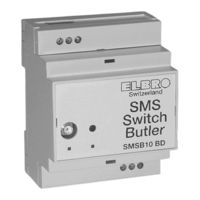 Elbro SMS Switch Butler SMSB10 BD Mode D'emploi