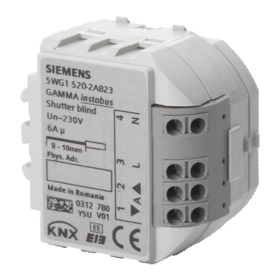 Siemens RS 520/23 Manuel Technique