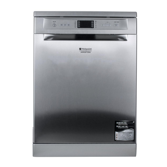 Hotpoint Ariston LFF 8S112 Mode D'emploi