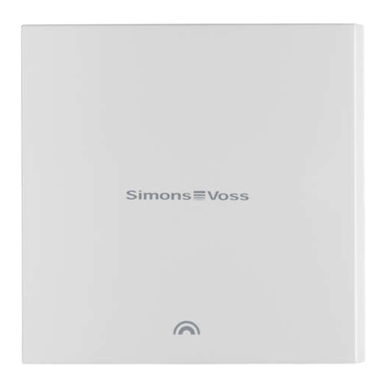 Simons Voss Technologies SmartRelais Manuel