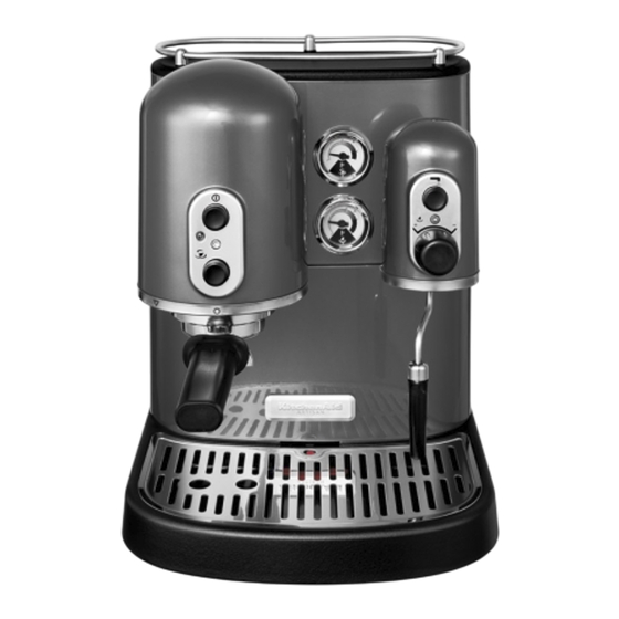 KitchenAid ARTISAN 5KES100 Espresso Machine Guide D'utilisation