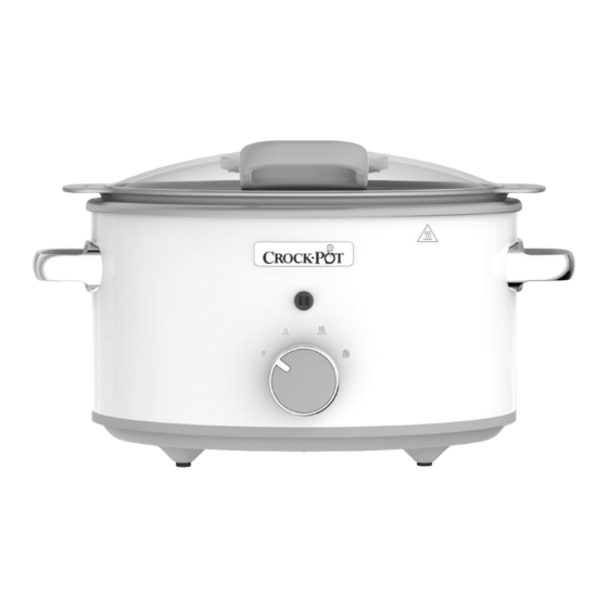 Crock-Pot CSC038X Notice D'utilisation