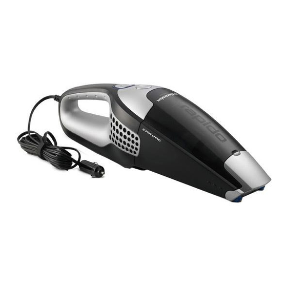 Electrolux RAPIDO Mode D'emploi
