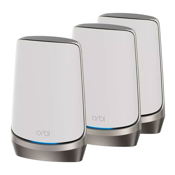 NETGEAR Orbi RBKE963 Mode D'emploi