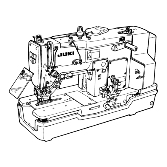 JUKI LBH-781 Manuel D'utilisation