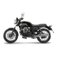 MOTO GUZZI V7 Cafe' Classic 2011 Manuel D'instructions