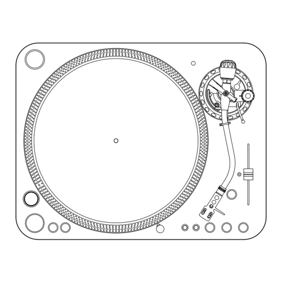 Audio-Technica AT-LP1240-USB Manuel De L'utilisateur