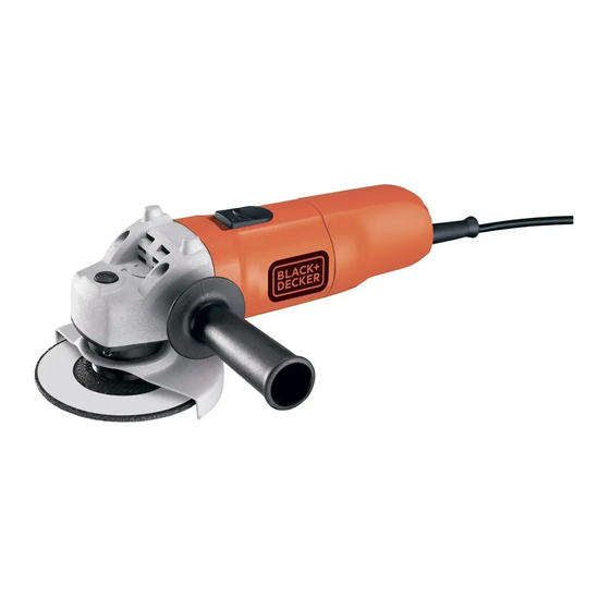 Black & Decker G915 Traduction Des Instructions Initiales