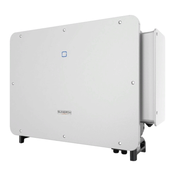 Sungrow SG125CX-P2 Manuel Utilisateur