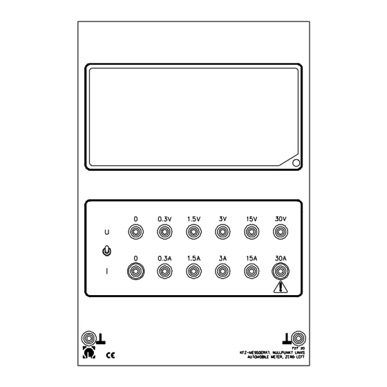 LEYBOLD 727 20 Mode D'emploi