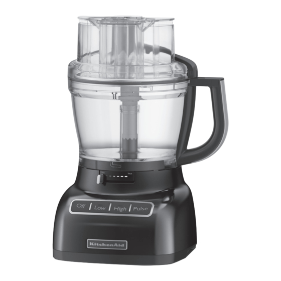 KitchenAid KFP1356 Instructions