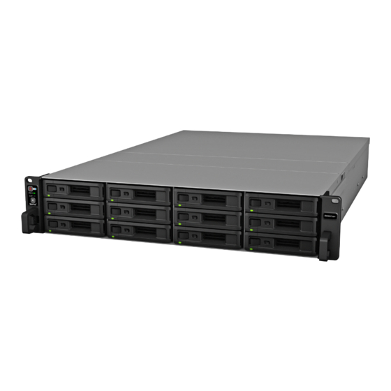 Synology RackStation RS3617xs+ Manuels