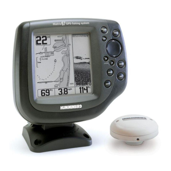 Humminbird Matrix 67 Manuel De L'utilisateur