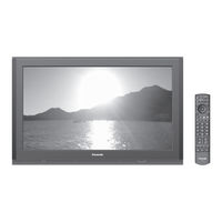 Panasonic VIERA TH-42PY700F Mode D'emploi