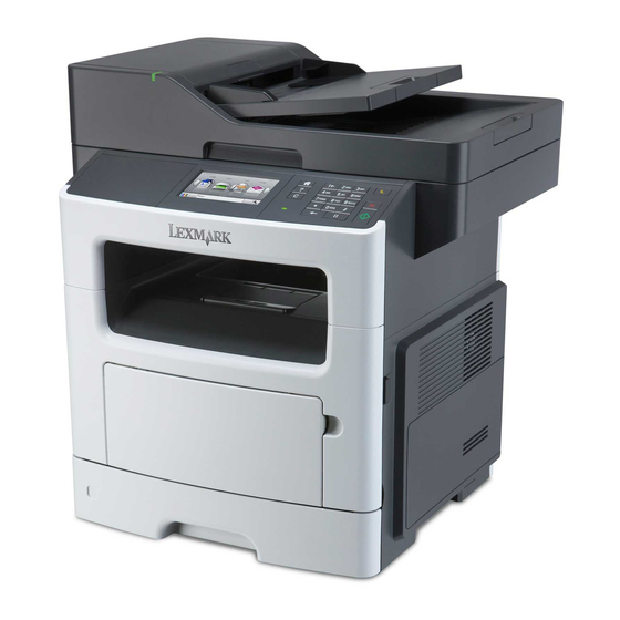 Lexmark MX510 Serie Guide De L'utilisateur