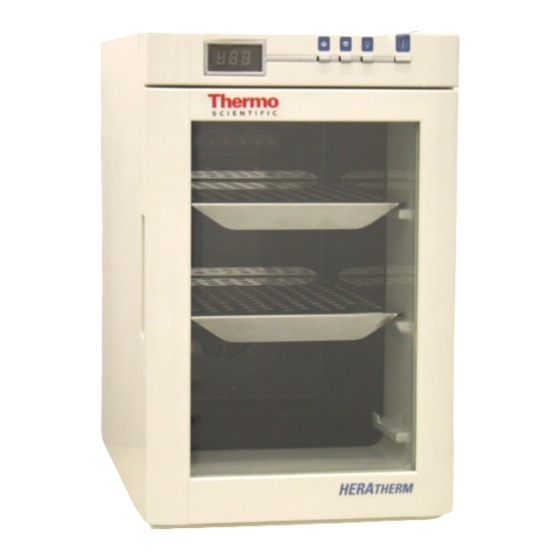 ThermoFisher Scientific Heratherm IMC 18 Manuels