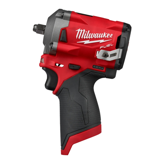 Milwaukee 2554-20 Manuel De L'utilisateur