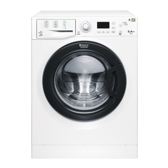 Hotpoint Ariston WMG 922 Mode D'emploi