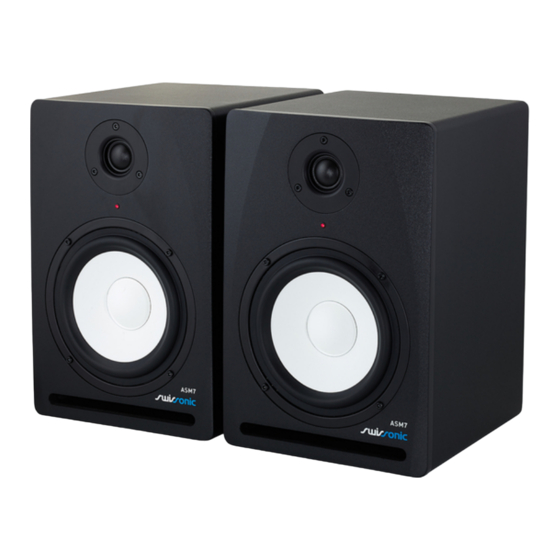 thomann swissonic ASM7 Notice D'utilisation
