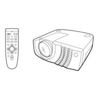 Sony VPL-PX30 Mode D'emploi