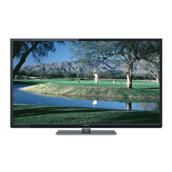 Panasonic VIERA TX-P42ST50J Mode D'emploi