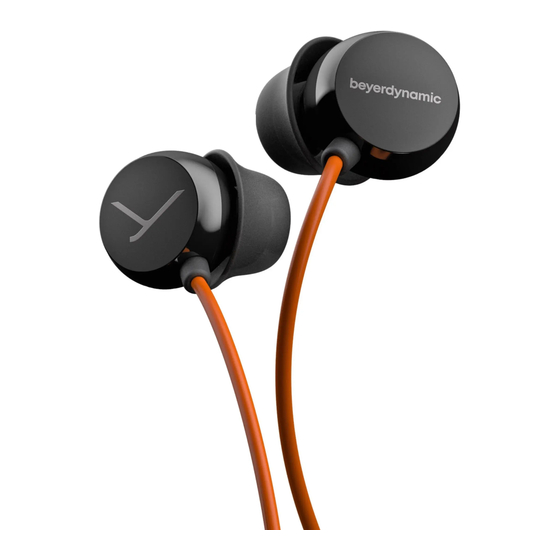 Beyerdynamic BEAT BYRD Mode D'emploi