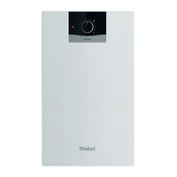 Vaillant eloSTOR plus VEH 10/7 U Notice D'emploi