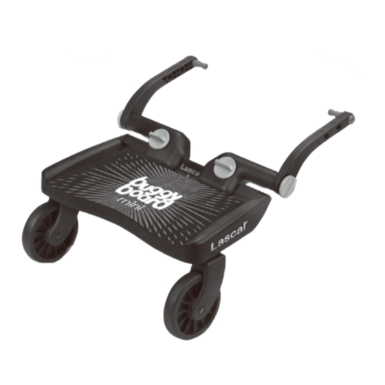 Lascal buggy board maxi Manuel D'utilisation