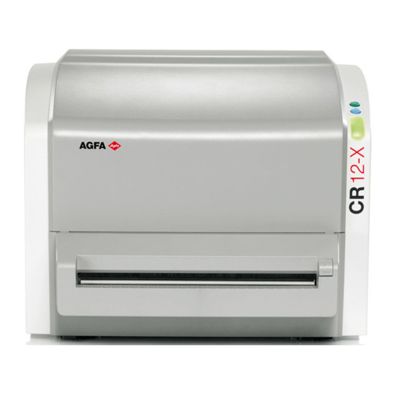 AGFA CR 10-X Manuel De L'utilisateur