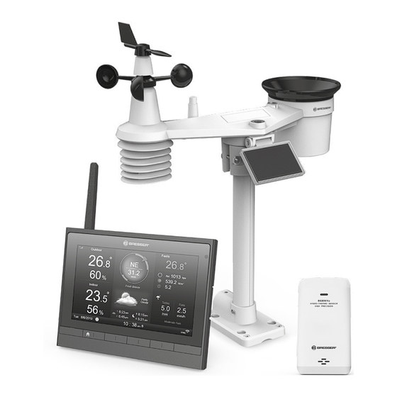 Bresser MeteoChamp HD WIFI 7-en-1 Centre Mode D'emploi