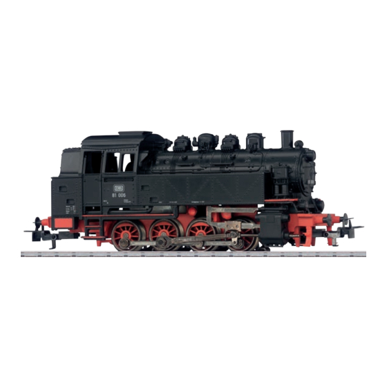 marklin 81 Serie Manuel D'utilisation