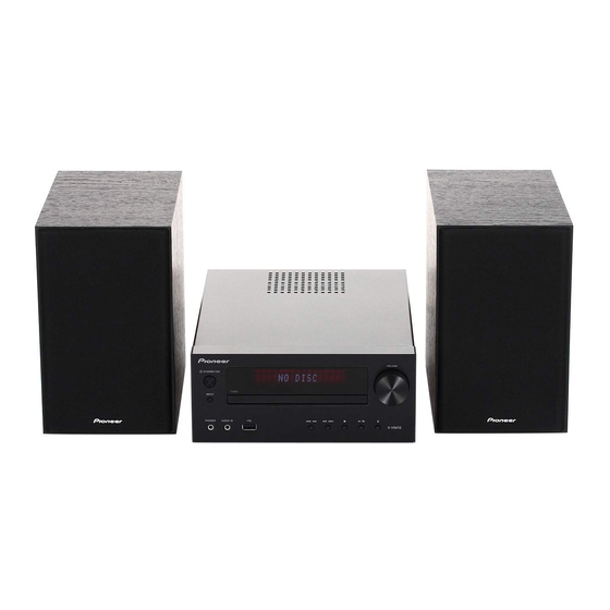 Pioneer X-HM15-K Mode D'emploi