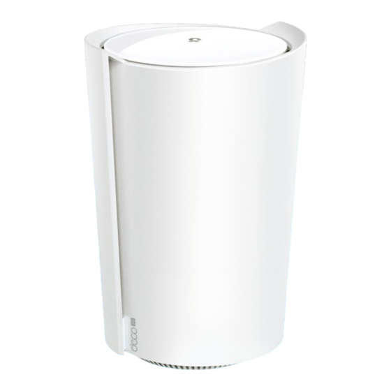 TP-Link Deco X50-5G Guide Utilisateur