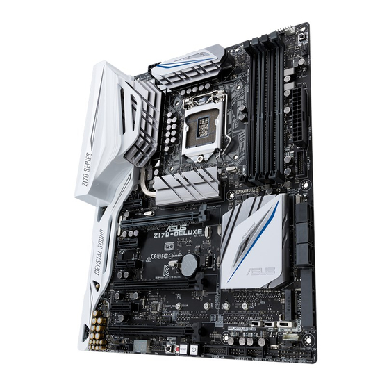 Asus Z170-DELUXE Serie Guide De L'utilisateur