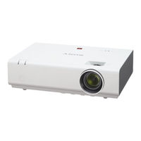 Sony VPL-EX226 Guide De Référence Rapide